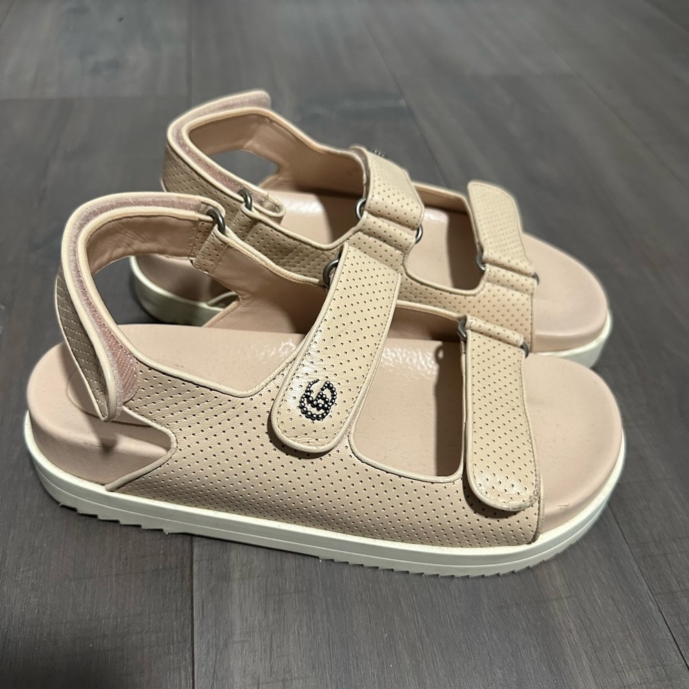Gucci Dad sandals size 39 in light pink/blush